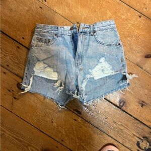 NWT Ksubi distressed shorts
